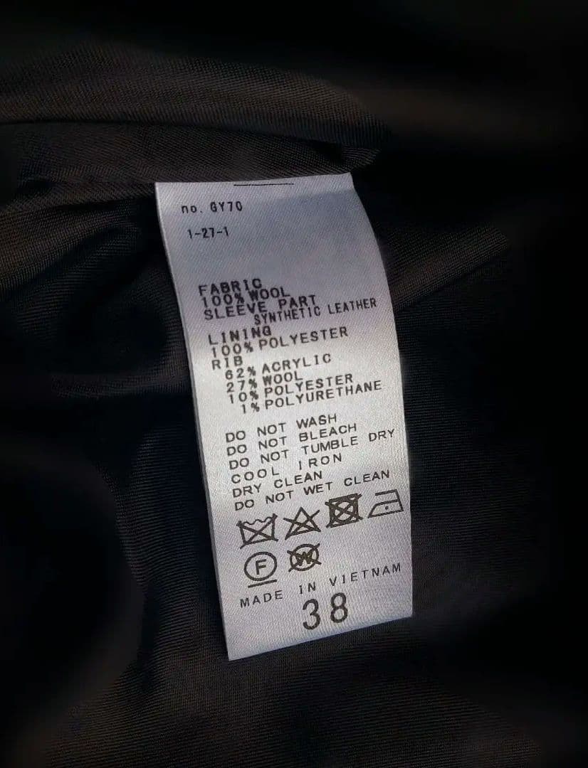 超美品【Spick & Span】スタジアムジャンパー