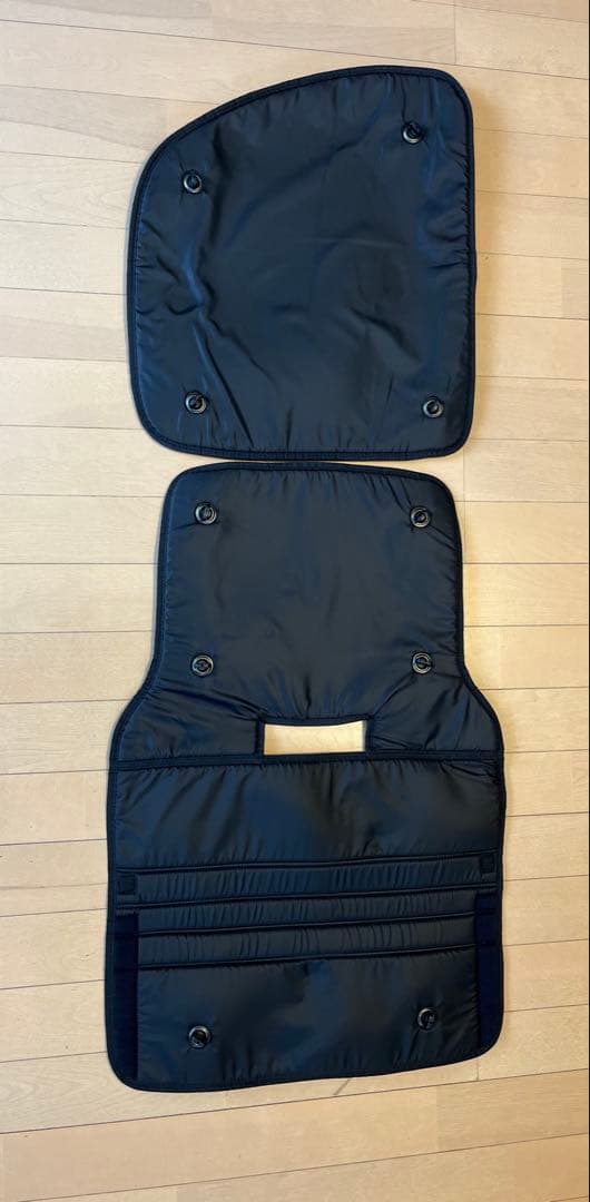 ユーアイビークルキャラバンNV350用遮光パッド全面8個セット収納袋付き