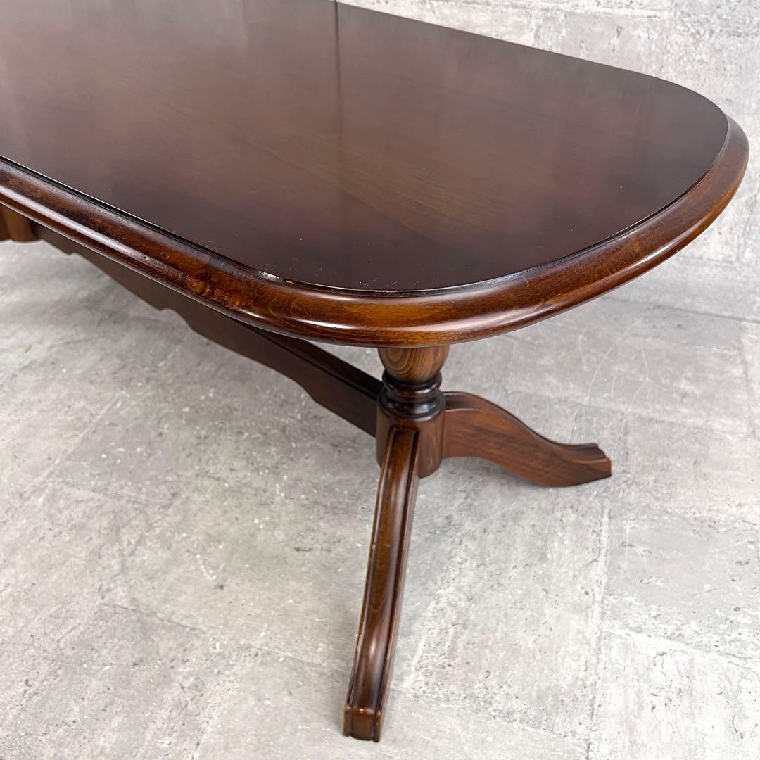 希少 カリモク家具 コロニアル TC4010JK センターテーブル 国産家具