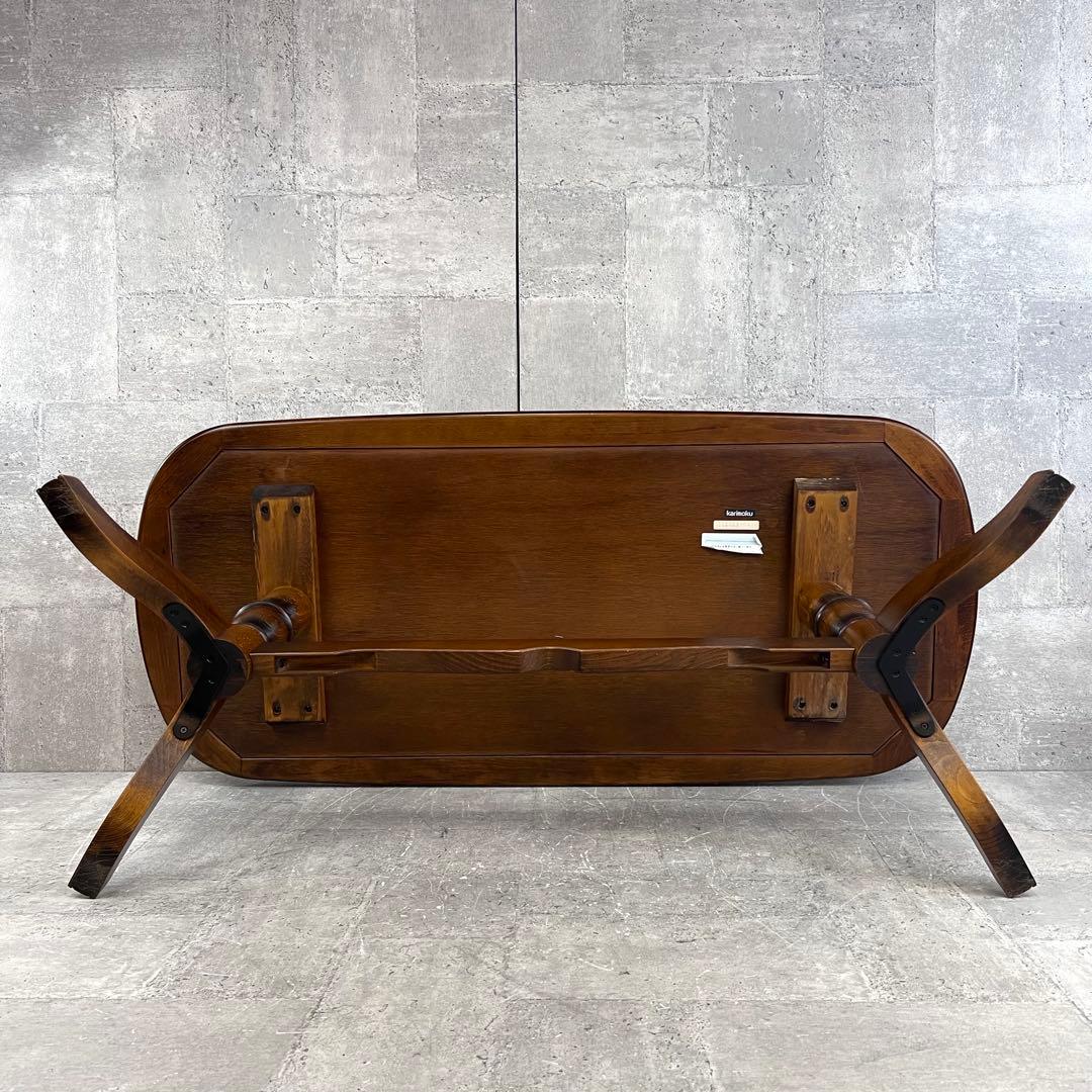 希少 カリモク家具 コロニアル TC4010JK センターテーブル 国産家具