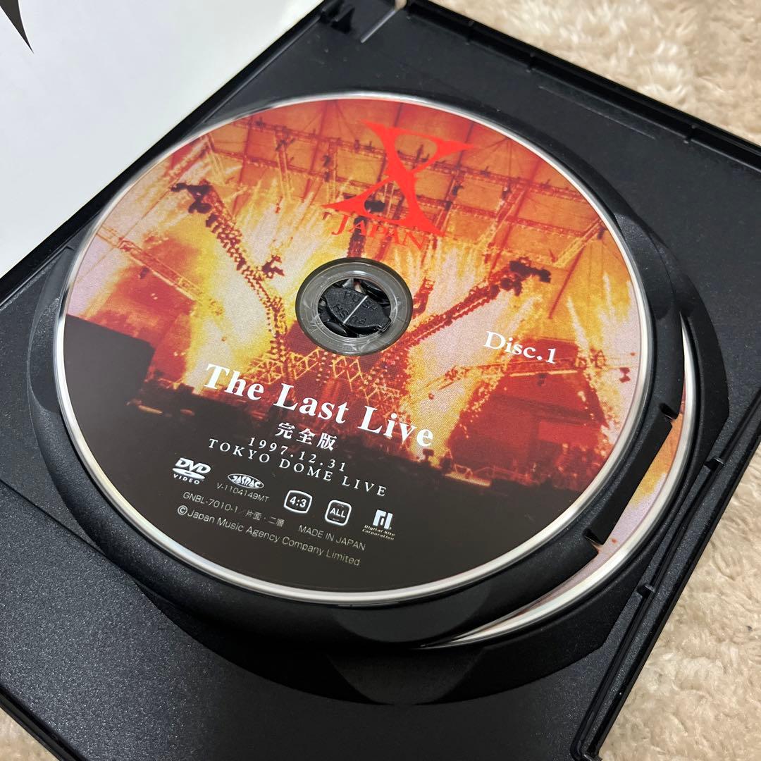 X JAPAN/THE LAST LIVE 完全版 DVD BOX