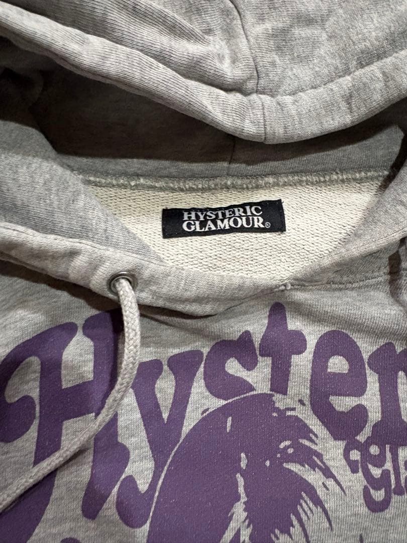 HYSTERIC GLAMOUR グレー フーディ
