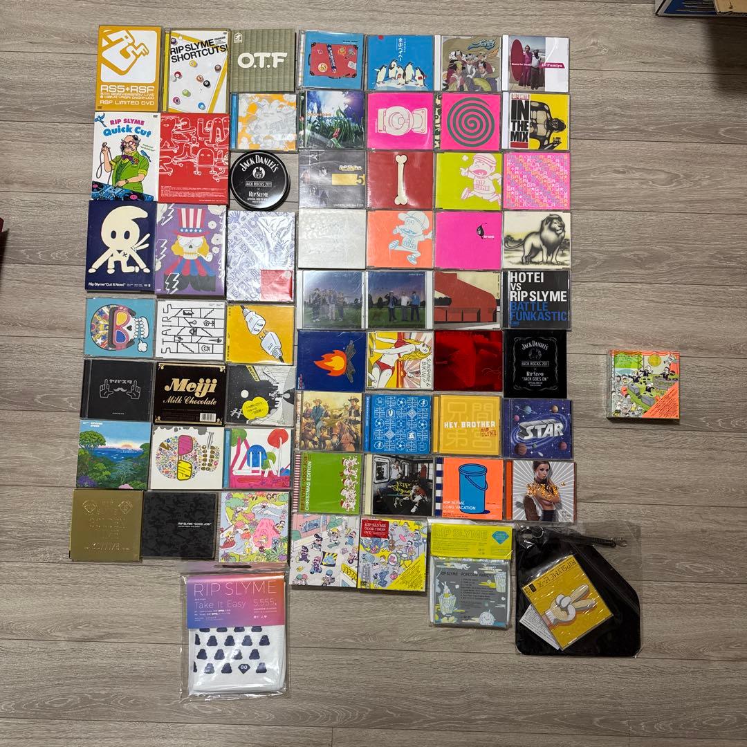 M*a様 【CD&DVD】RIPSLYME リップスライム　58枚ぐらい