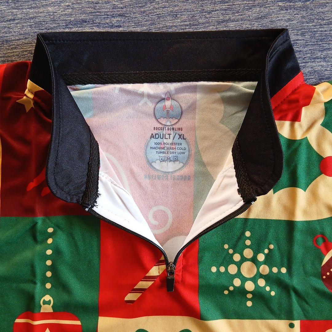 ✨新品✨ボウリングウェア　日本サイズ2XL　STORM　レッド　大きめ