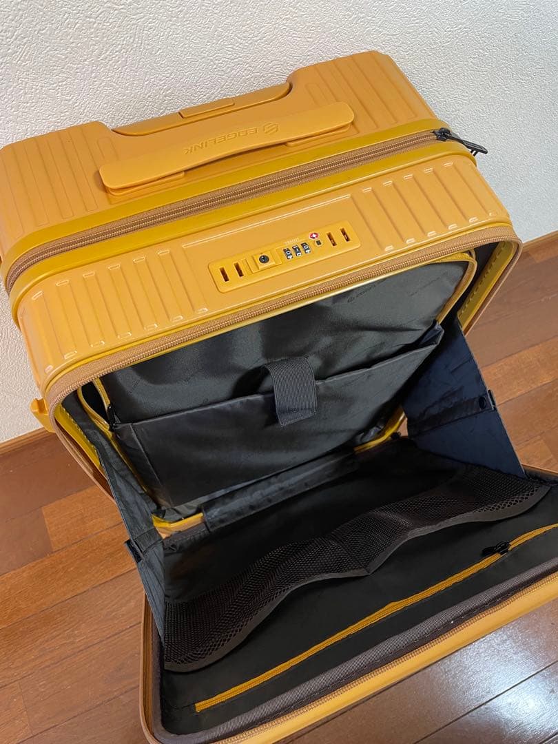 EDGELINKエッジリンクACEエーススーツケースMサイズ52Lオレンジ