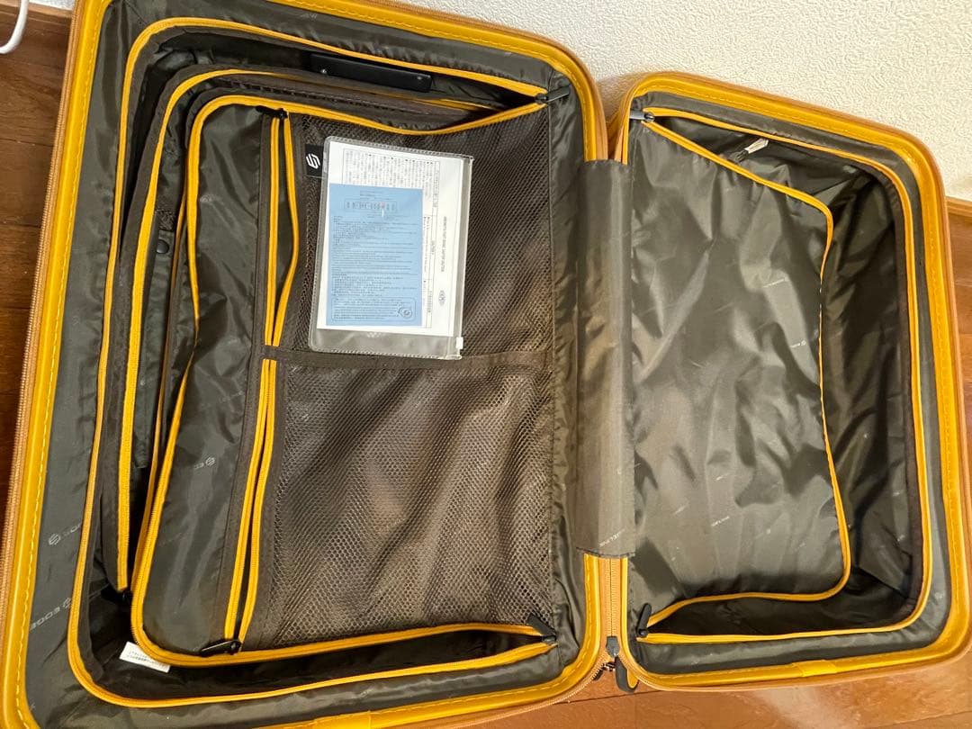 EDGELINKエッジリンクACEエーススーツケースMサイズ52Lオレンジ