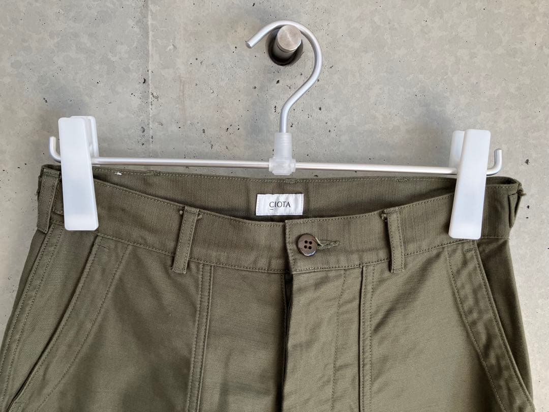 CIOTA Baker Pants (Baggy) ダークオリーブ サイズ3