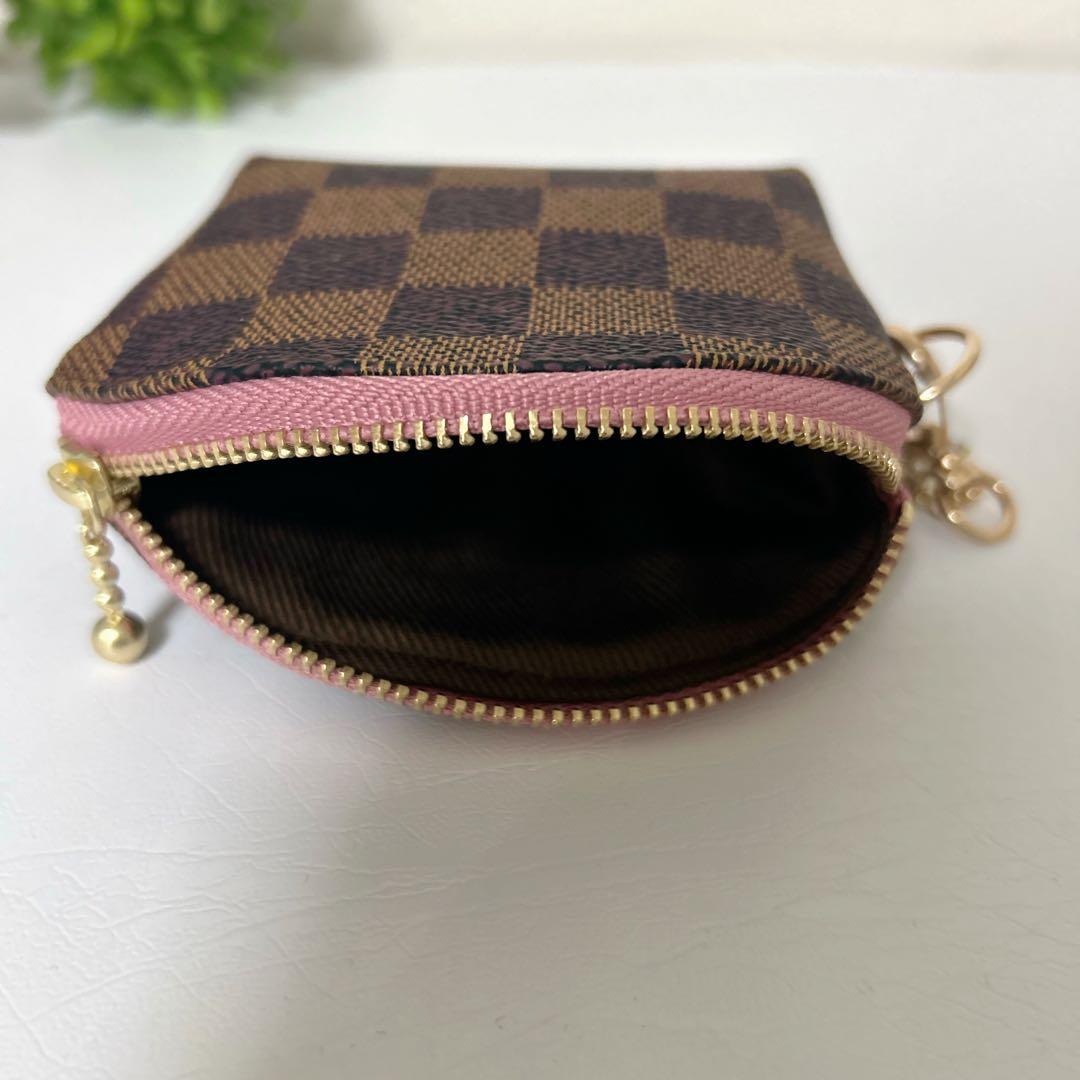 mikanページ　ハンドメイド　市松模様　バッグ　ポーチ