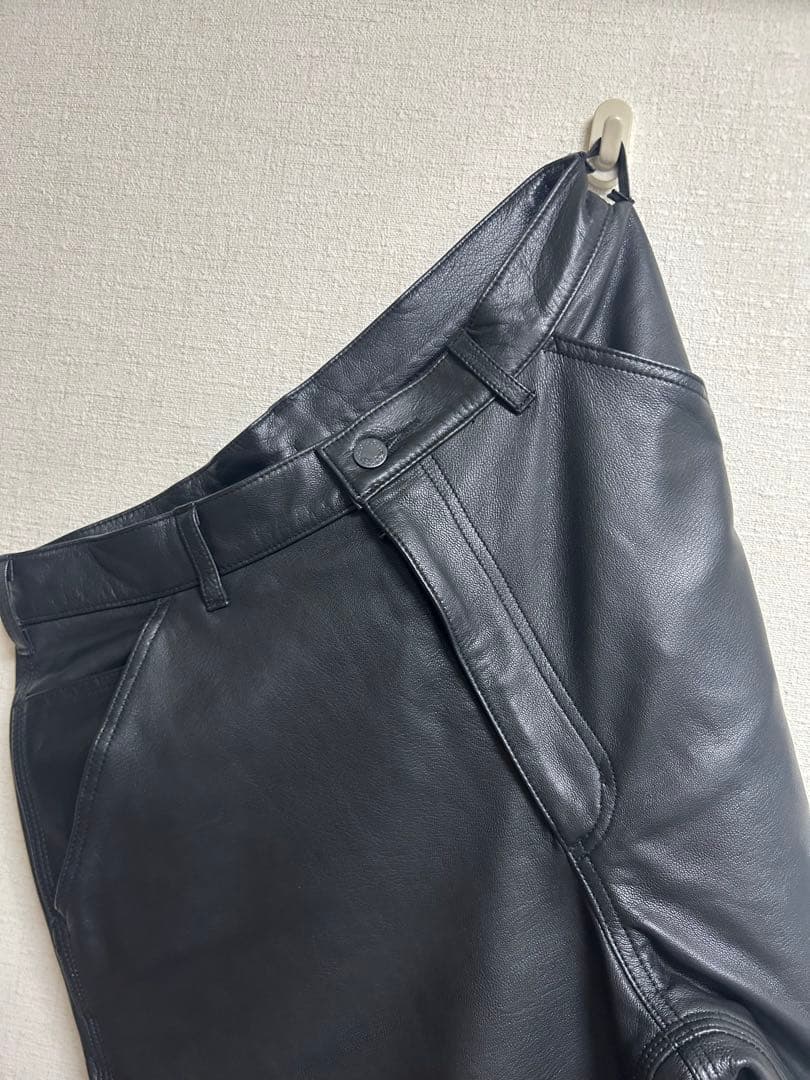 ゴートレザー ペインターパンツ