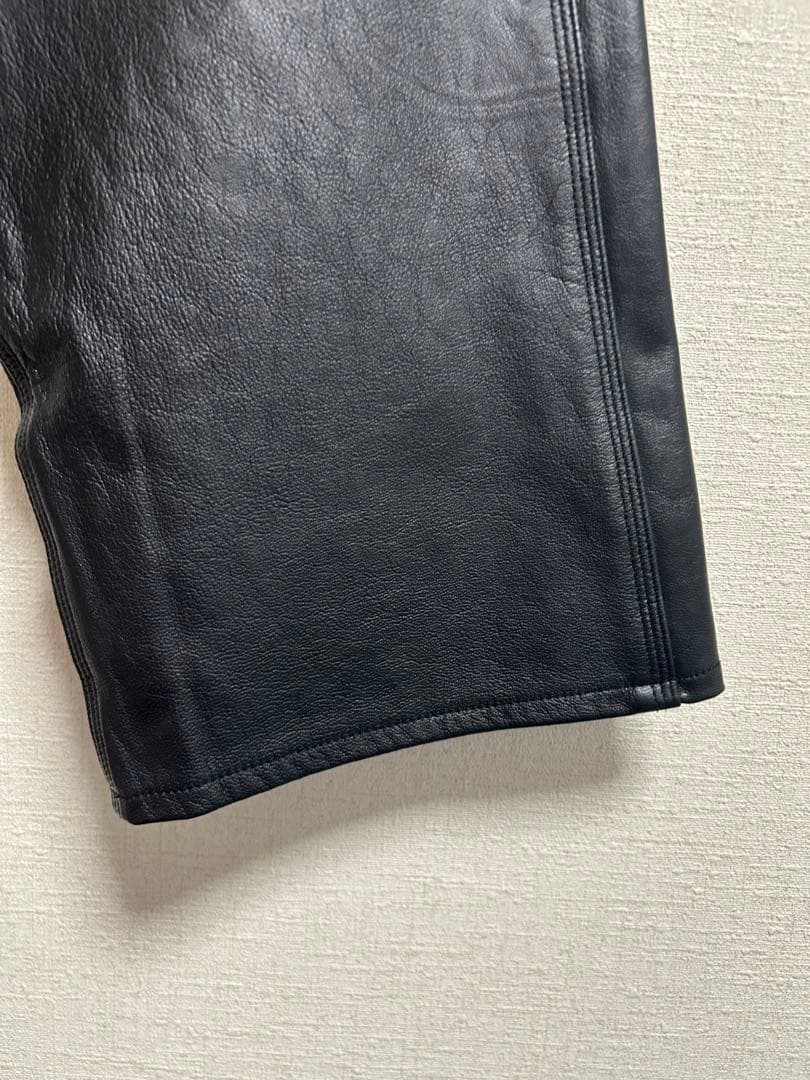 ゴートレザー ペインターパンツ