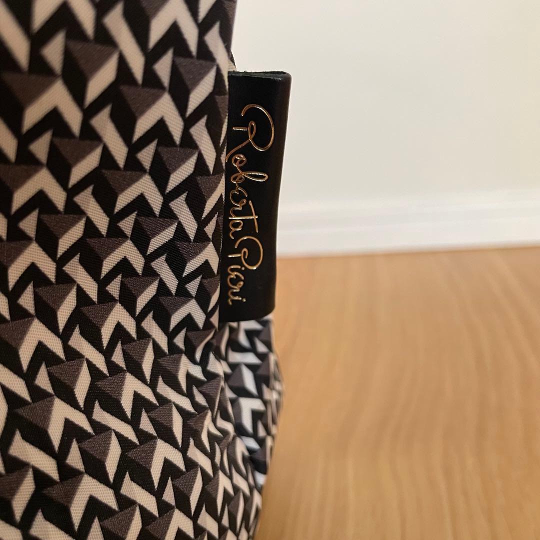 ROBERTA PIERI ロベルタピエリタタミ 2wayトートバッグ ブラック