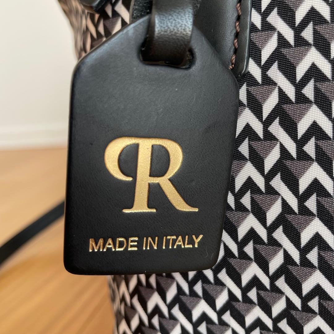 ROBERTA PIERI ロベルタピエリタタミ 2wayトートバッグ ブラック