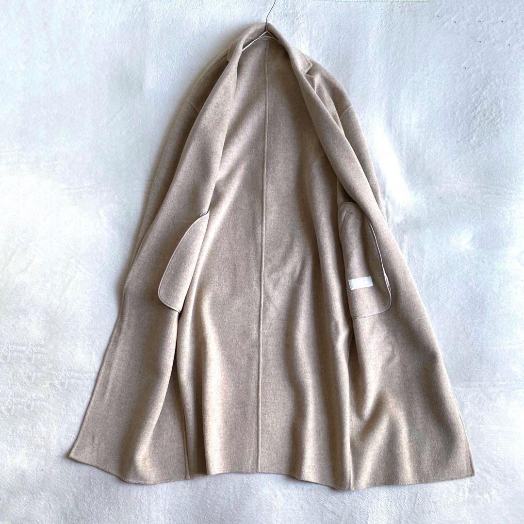 【ほぼ未使用✨】Plage ハミルトンテーラードコート　ダブルフェイス　抜け感