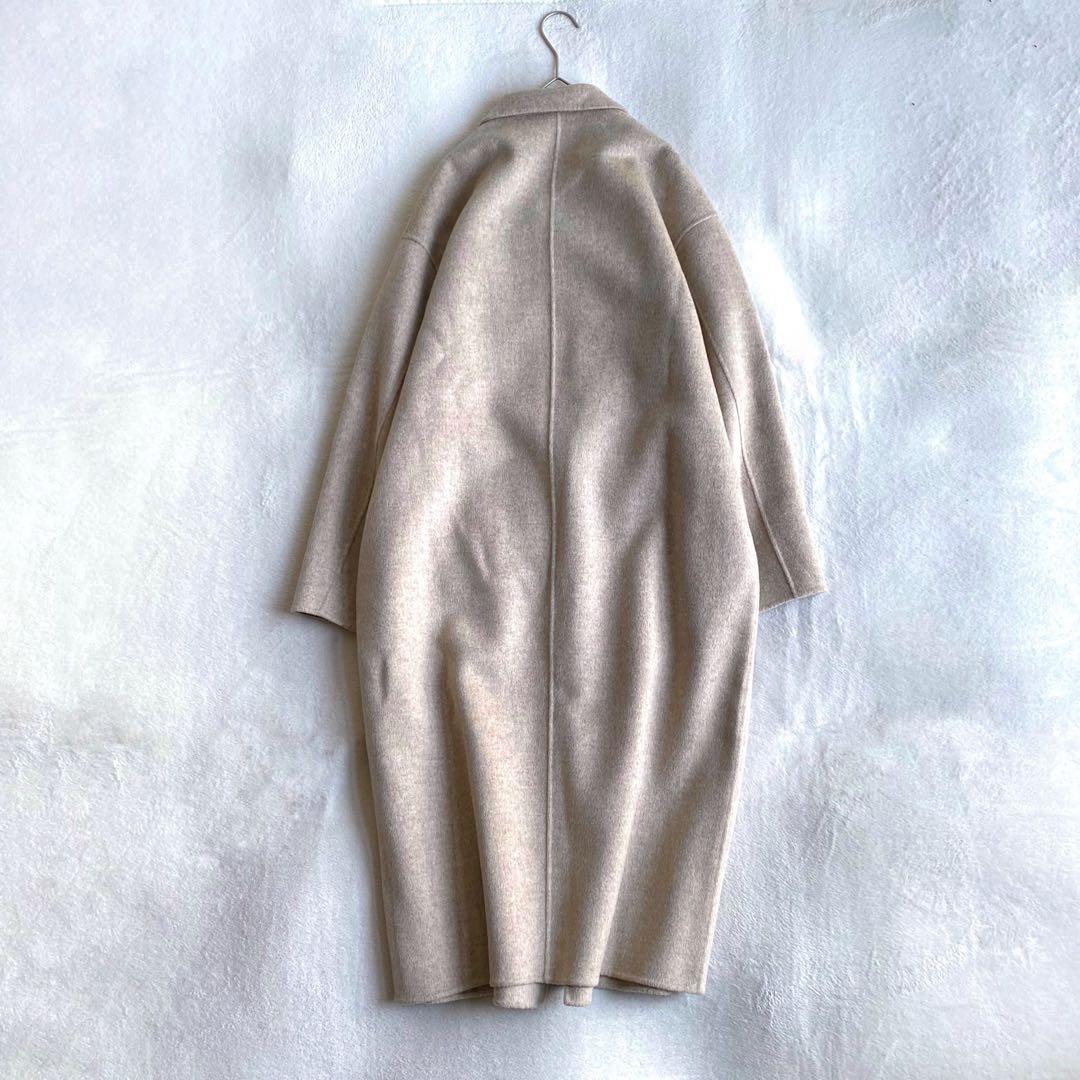 【ほぼ未使用✨】Plage ハミルトンテーラードコート　ダブルフェイス　抜け感