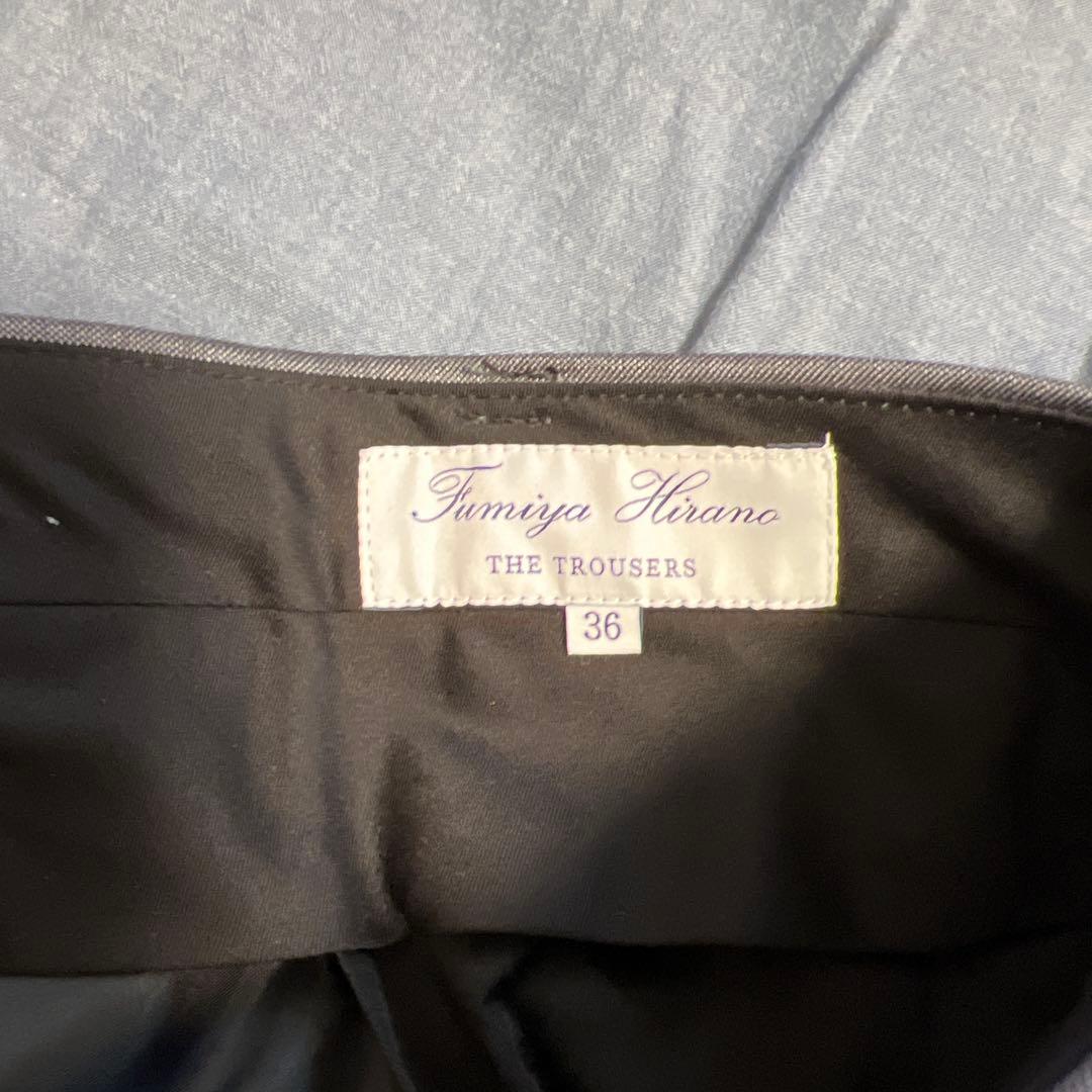 Fumiya Hirano BURLINGTON ウールモヘヤ トラウザーズ