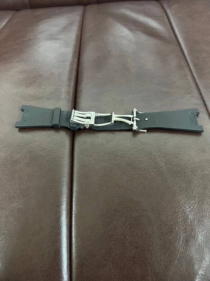 ジラールペルゴ　GP ラバーベルト ブラック　dバックル