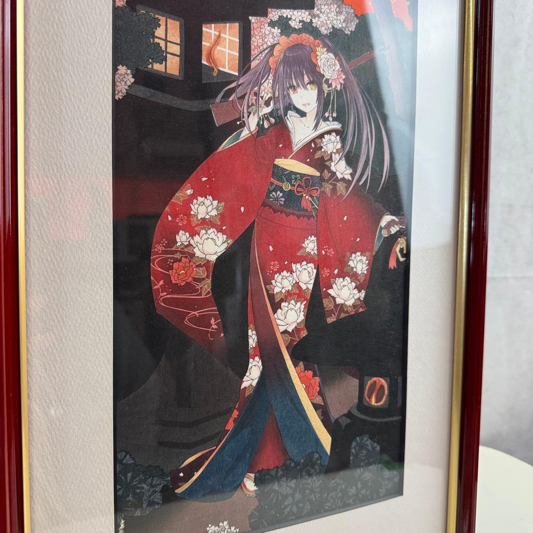 浮世絵木版画 狂桜美人図 時崎狂三 浮世絵 美人図