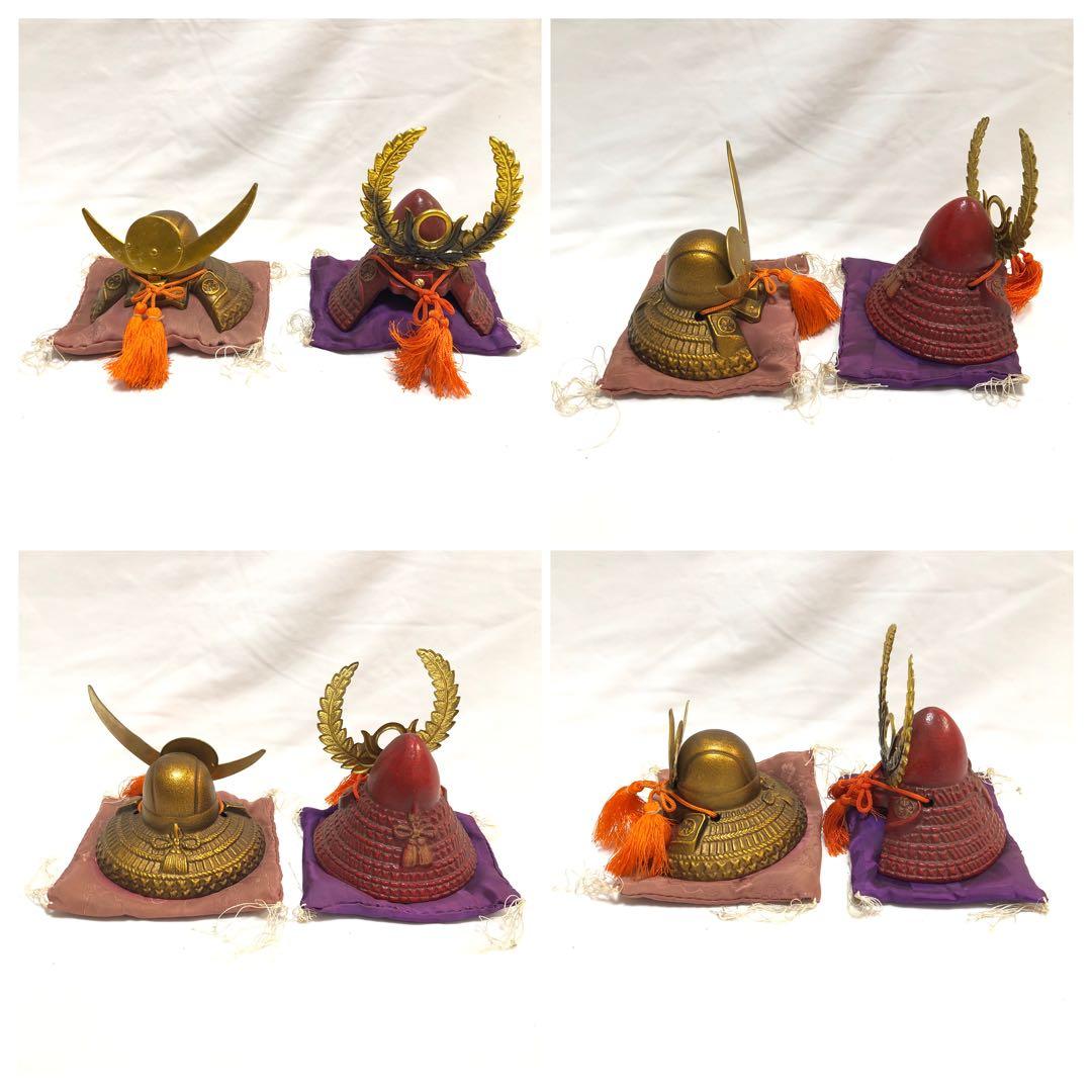 c*l様 出世兜 美術鋳物 14種 まとめ売り コレクション ミニチュア 伝統工