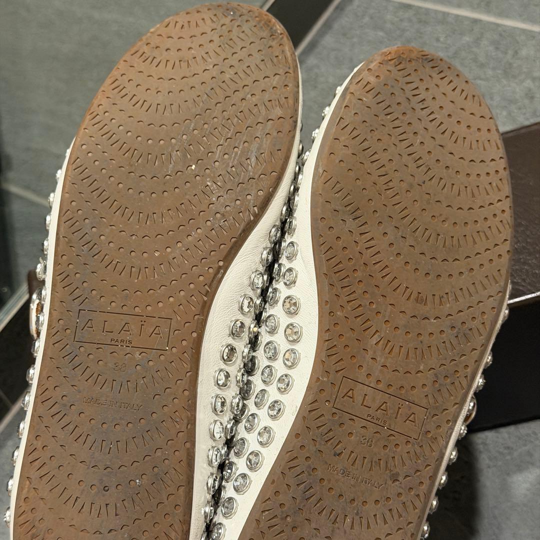 専用【monta様】 アライア スタッズ フラットシューズ　38