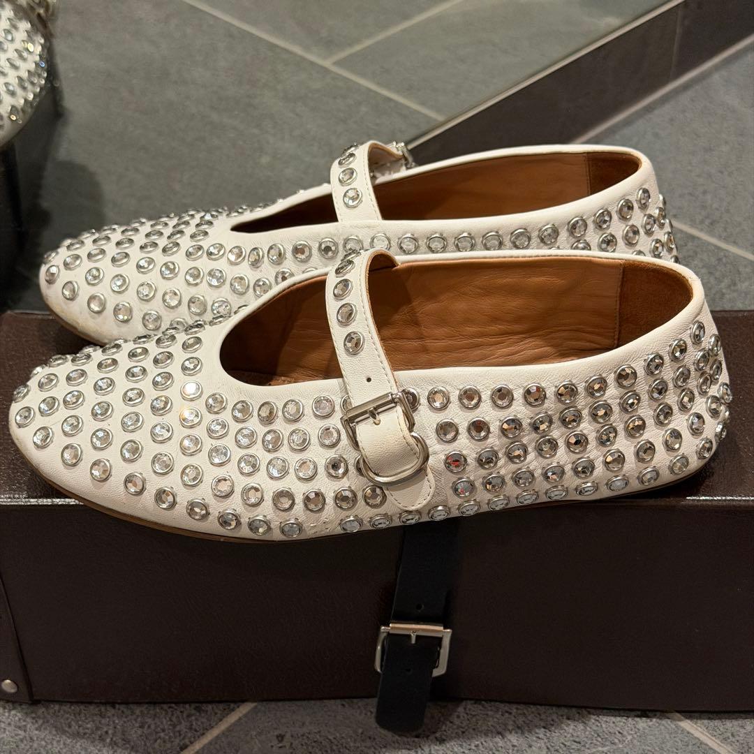 専用【monta様】 アライア スタッズ フラットシューズ　38