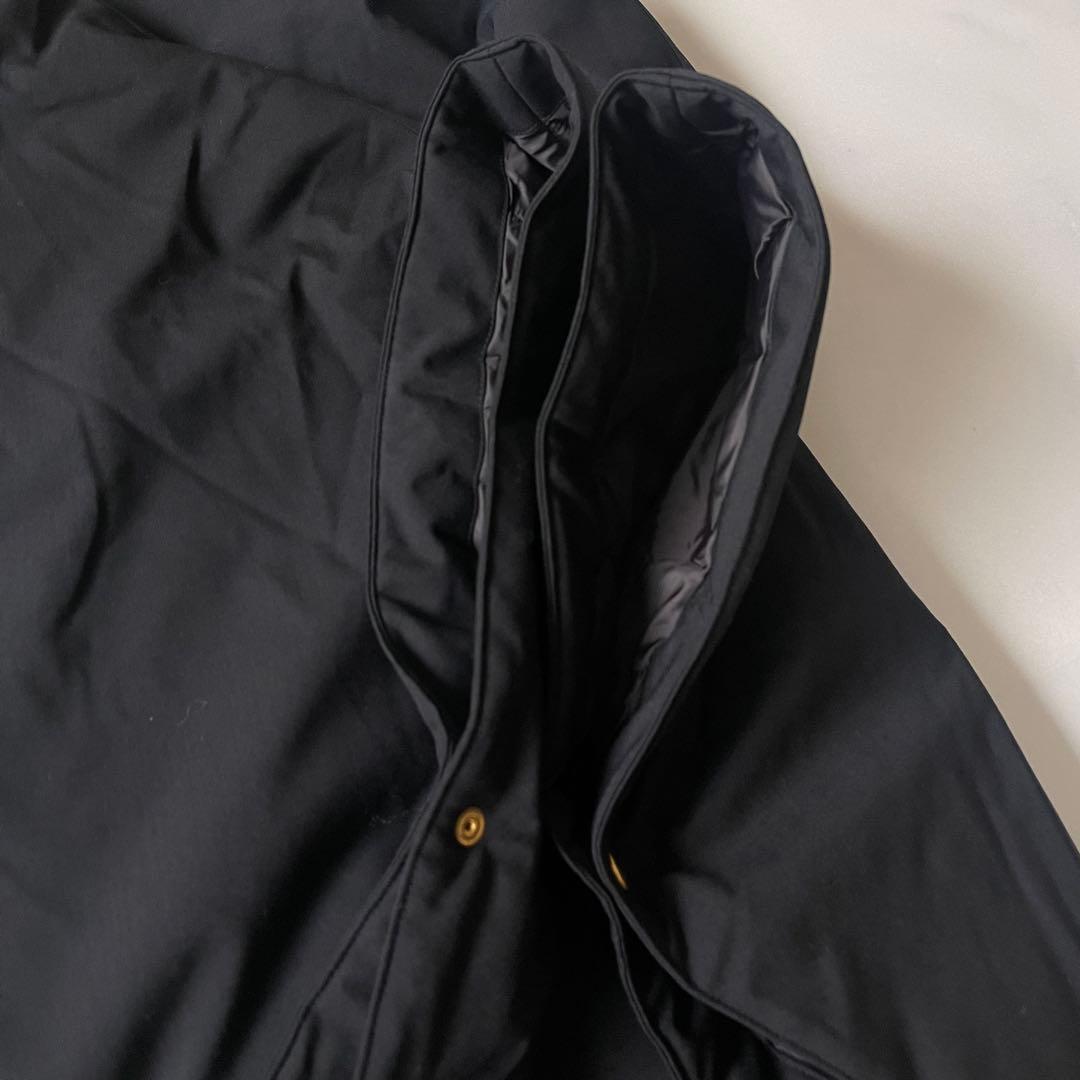 美品 ルルウィルビー アルアバイル 中綿ケープコート ポンチョ 定価82500円