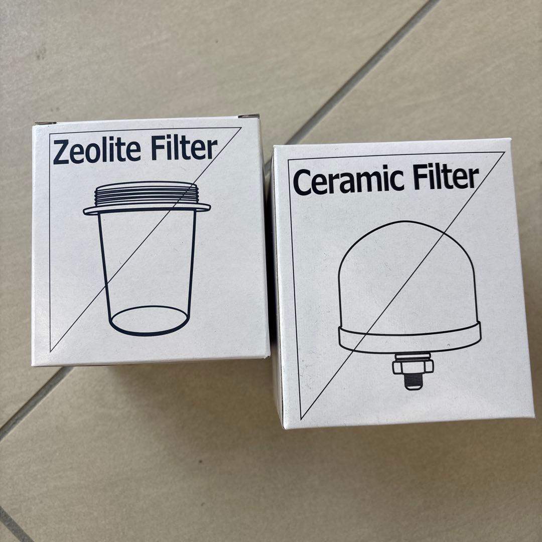 クラブエコウォーター　ゼオライトフィルター　セラミックフィルター新品