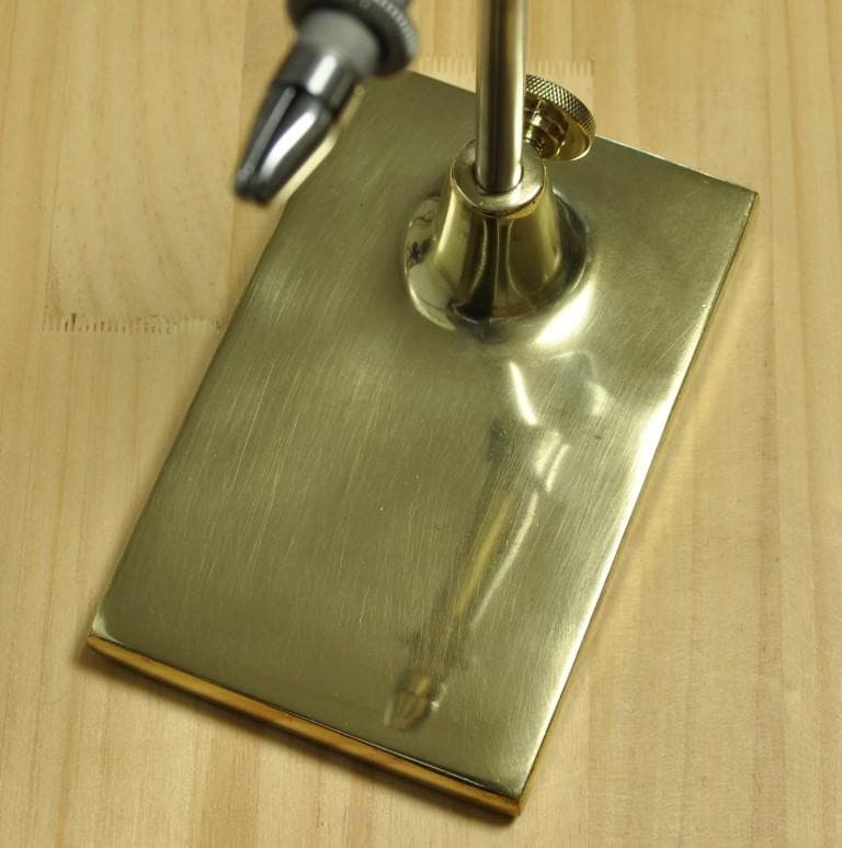 HMH API 真鍮ベース フライ タイイング バイス ペデスタル ロータリー