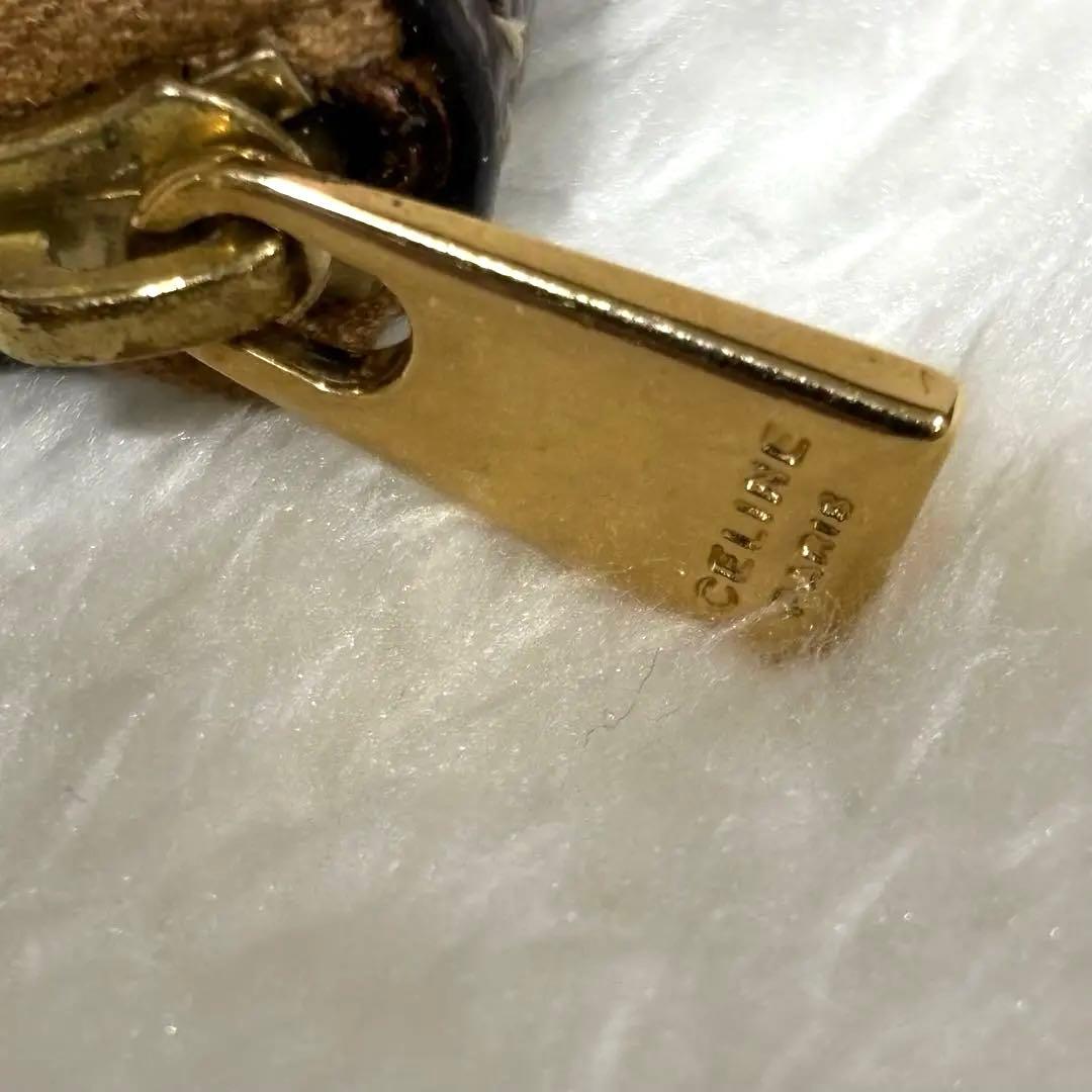 【美品】CELINE セリーヌ　マカダム　トリオンフ　ケース　小銭入れ