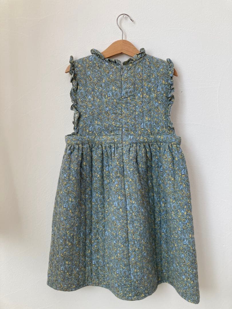 Apolina(アポリナ) キルティングワンピース　7-9y