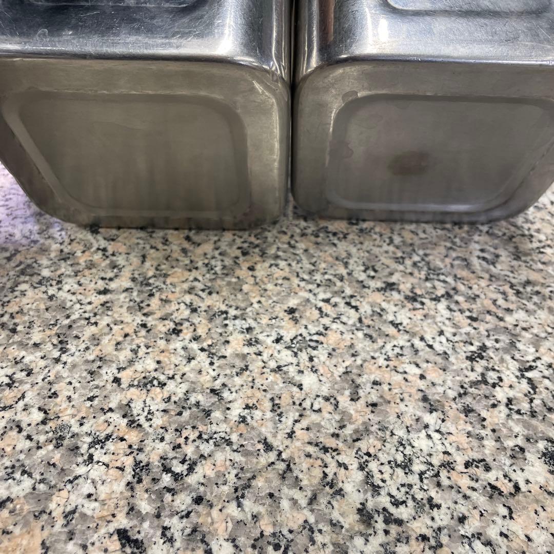 深型角キッチンポット 5点セット 業務用 調味料ケース キッチン 保存容器格安