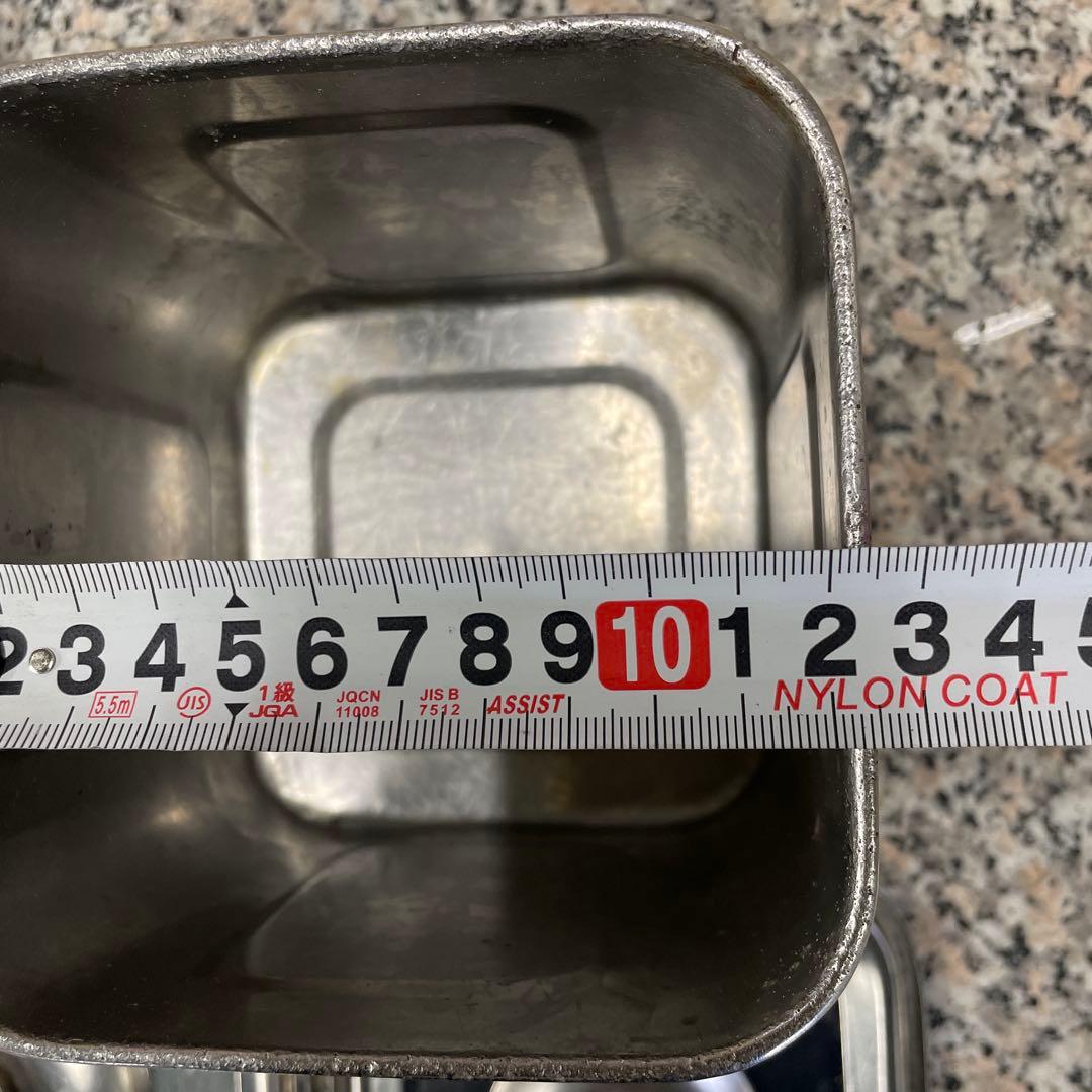 深型角キッチンポット 5点セット 業務用 調味料ケース キッチン 保存容器格安