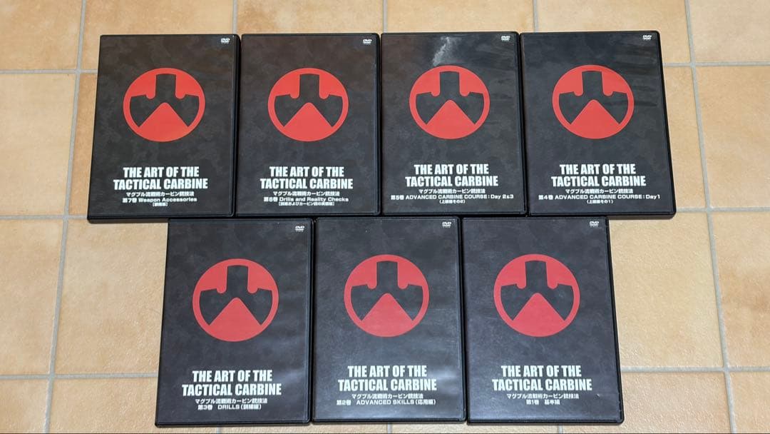 DVD マグプル流戦術カービン銃技法 全7巻　MAGPUL DYNAMICS