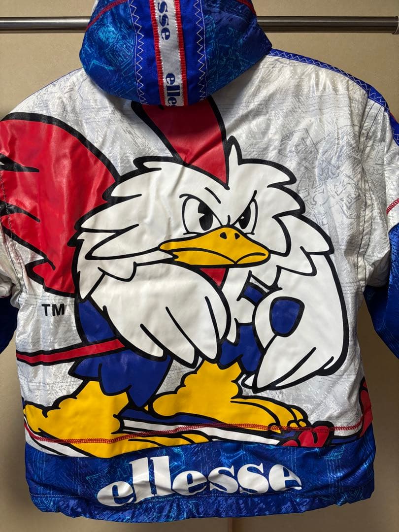 ellesse スキーウェア シルバー/ブルー