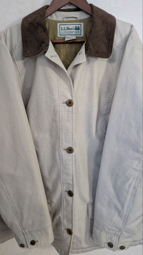 L.L.Beanエルエルビーン　中綿キルティングカバーオールジャケット
