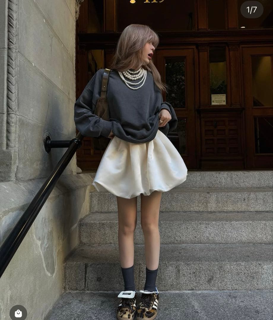 the toe バルーンスカート