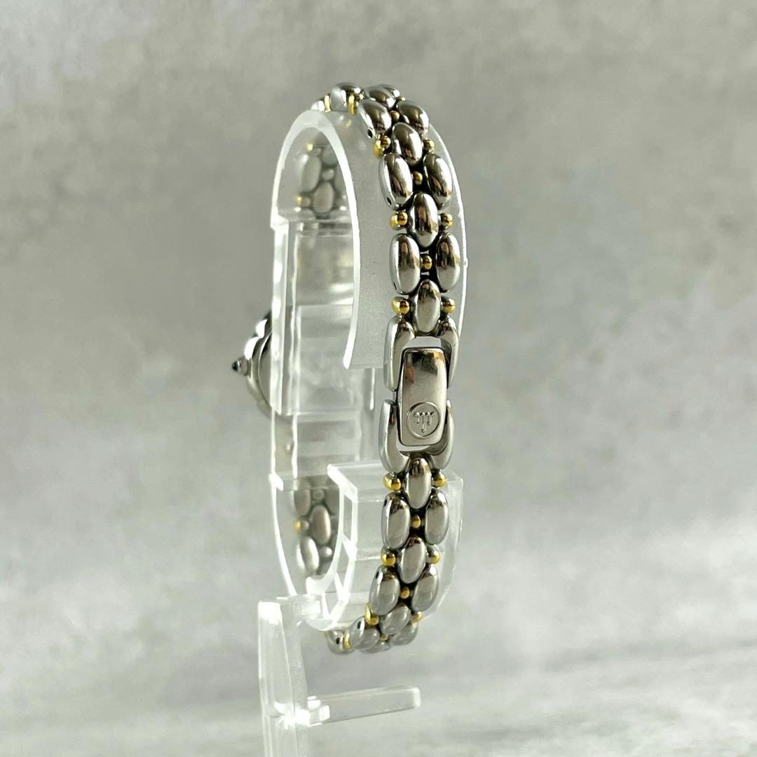 稼働✨SEIKO CREDOR 18KT 天然ダイヤ12P レディース腕時計