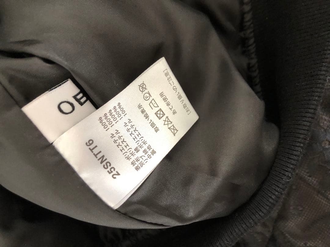 Obli レースフリルブルゾン