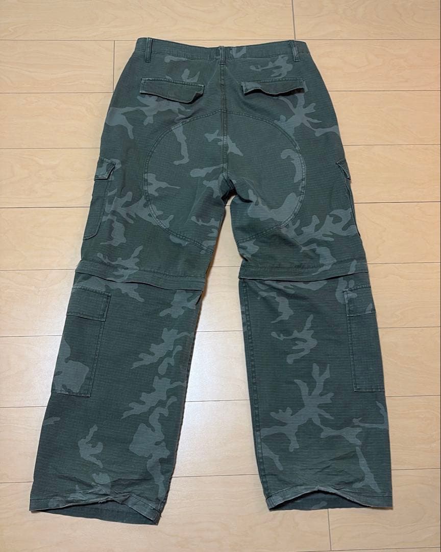 パンツ corteiz camo baggy pant shorts jorts w32