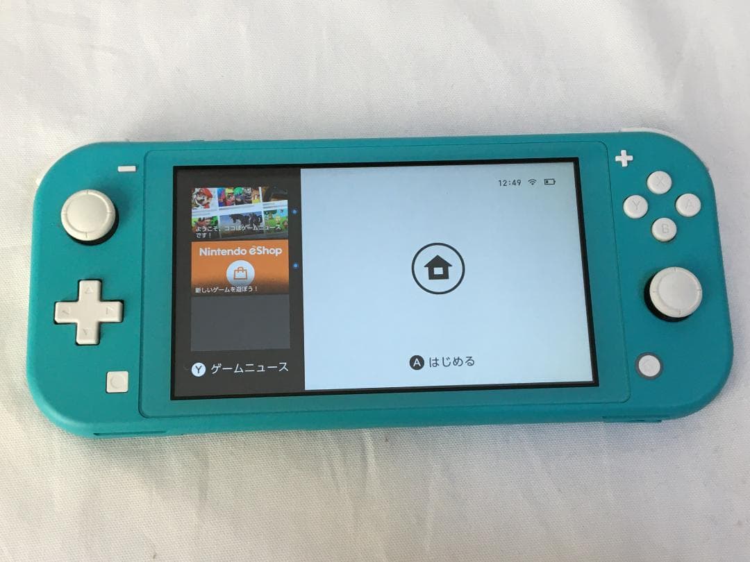 【初期化済】Nintendo Switch Lite ソフト付 ターコイズ
