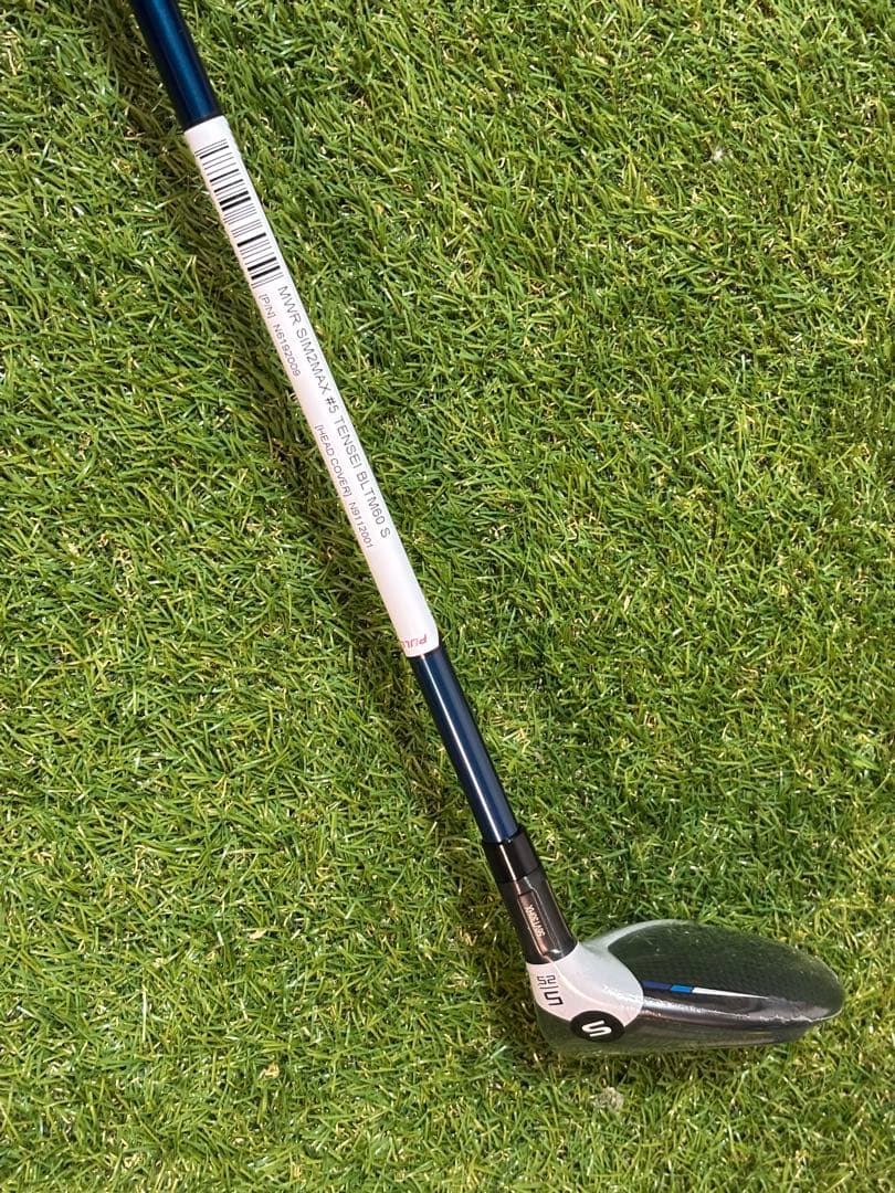 新品 テーラーメイド SIM2 MAX レスキュー 5U 25° TM60(S)