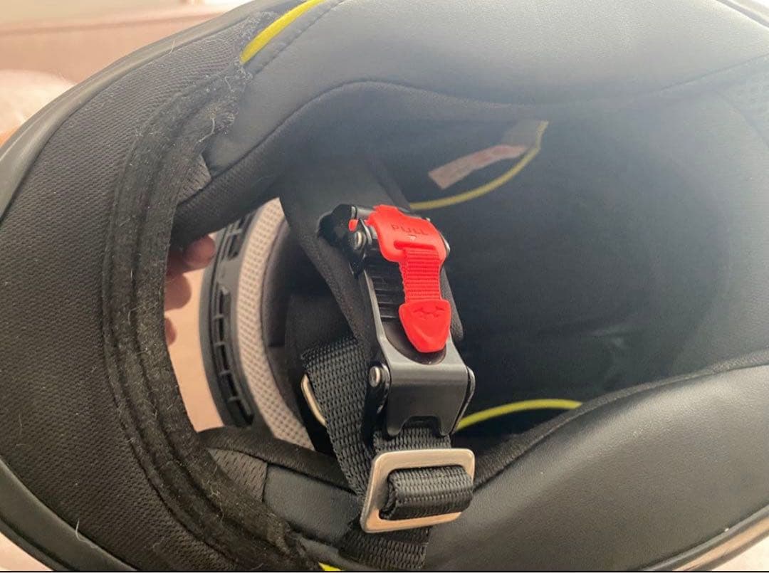 kabuto フルフェイスヘルメット ブラック ブルーシールド