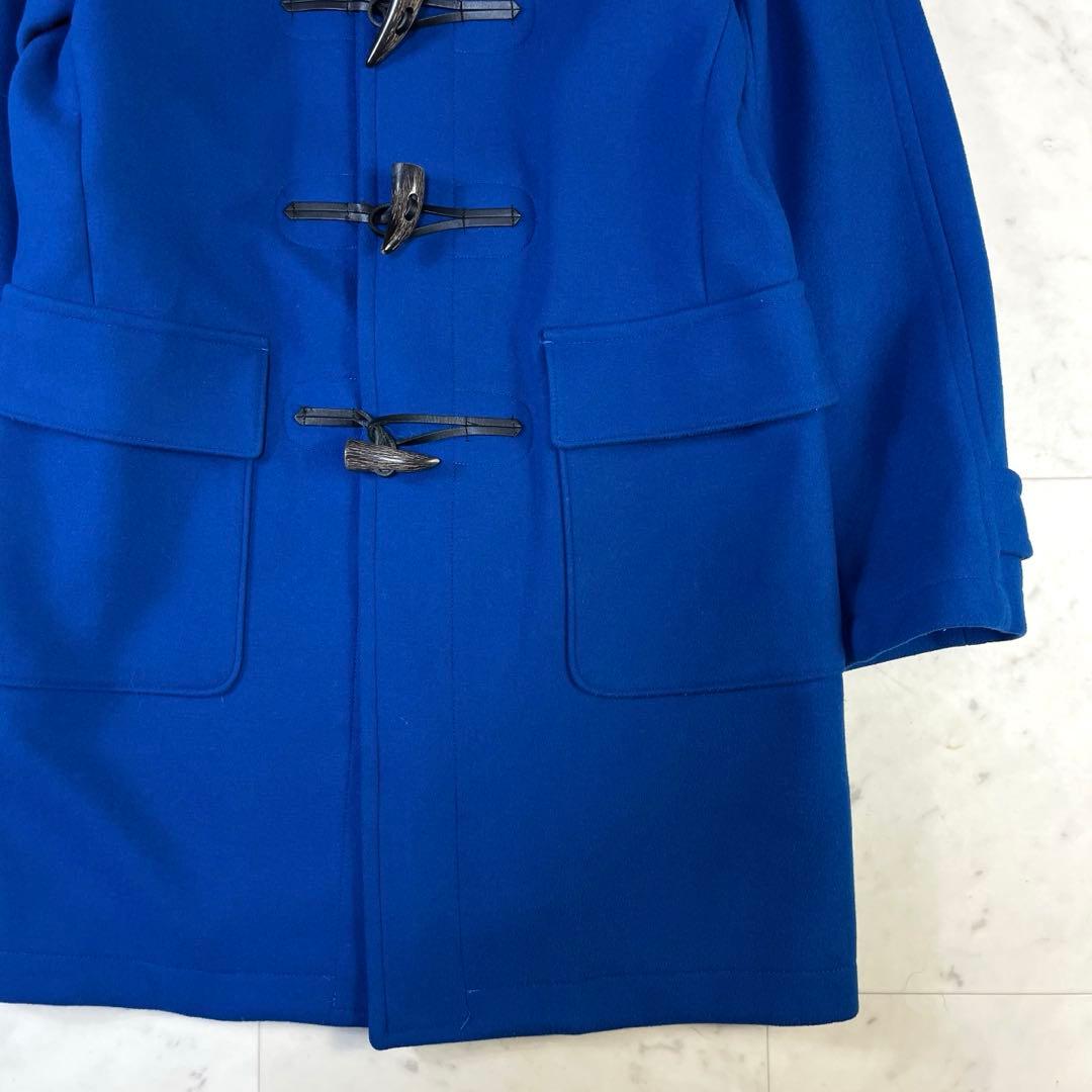 極美品♪SHIPS スーパー140'S ダッフルコート メリノウール メンズS