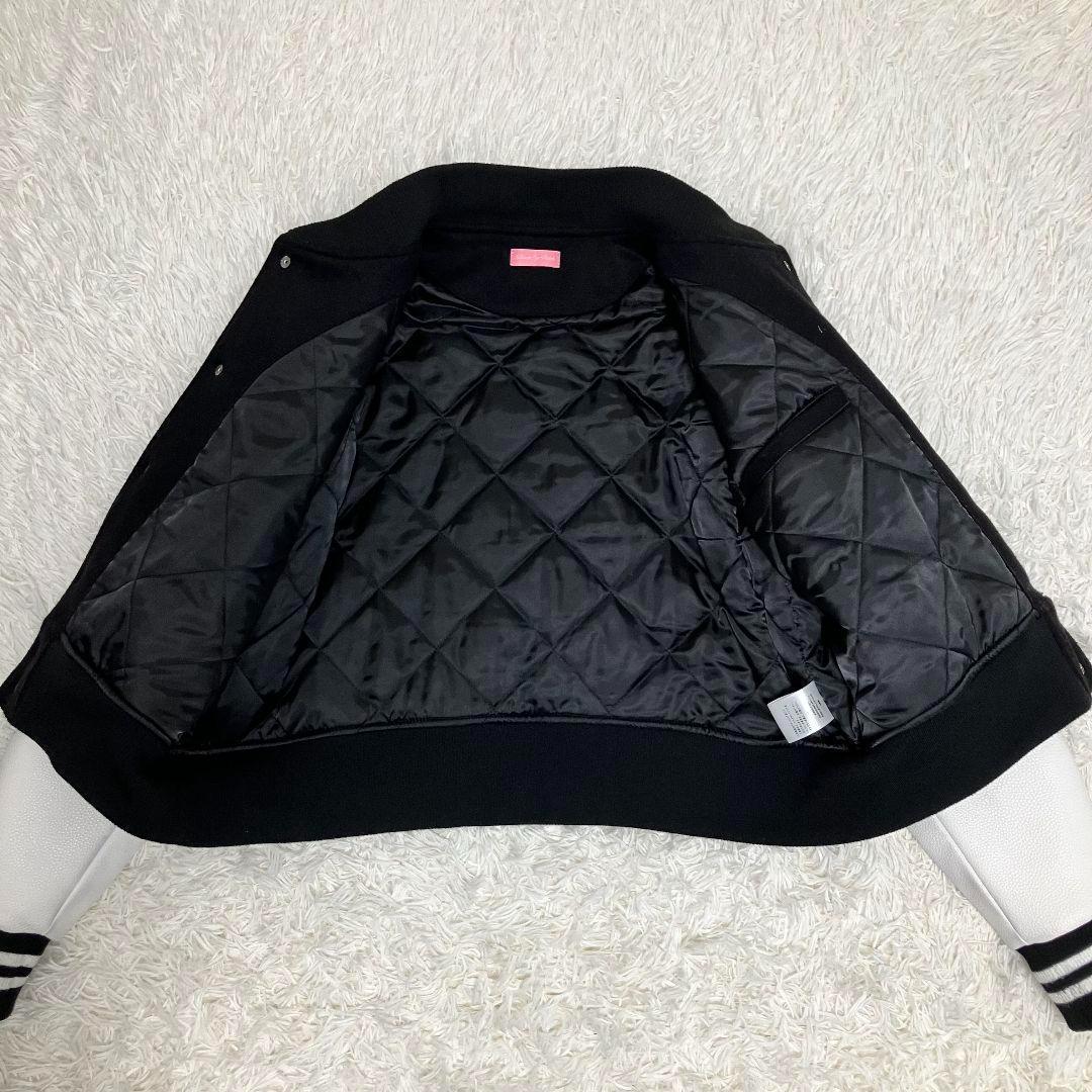 ✨極美品✨BlackEyePatch ボンバージャケット 取扱い注意 黒・白