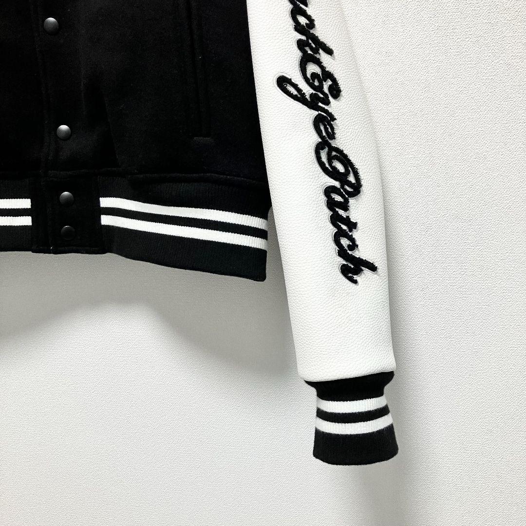 ✨極美品✨BlackEyePatch ボンバージャケット 取扱い注意 黒・白