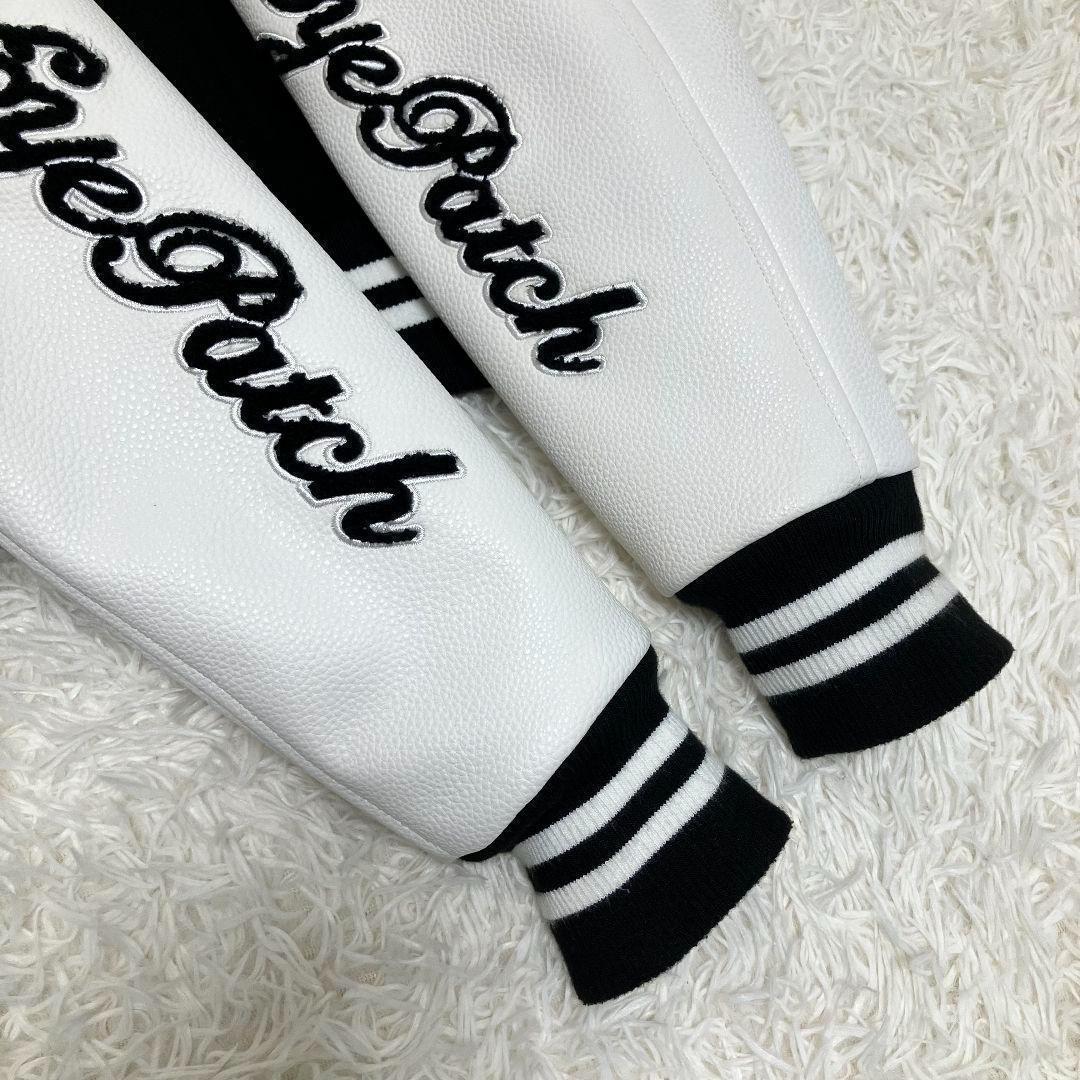 ✨極美品✨BlackEyePatch ボンバージャケット 取扱い注意 黒・白