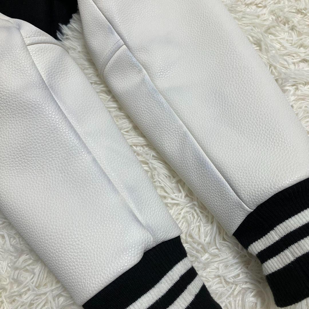 ✨極美品✨BlackEyePatch ボンバージャケット 取扱い注意 黒・白