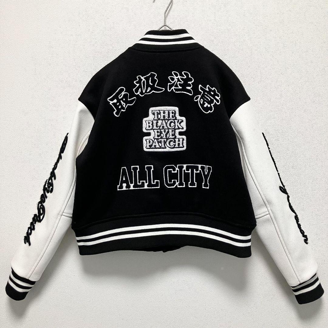✨極美品✨BlackEyePatch ボンバージャケット 取扱い注意 黒・白