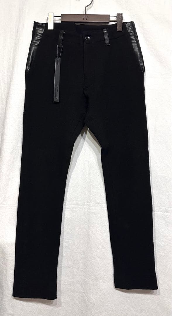 BACKLASHウールストレッチスラックスパンツ/バックラッシュレザーサルエル