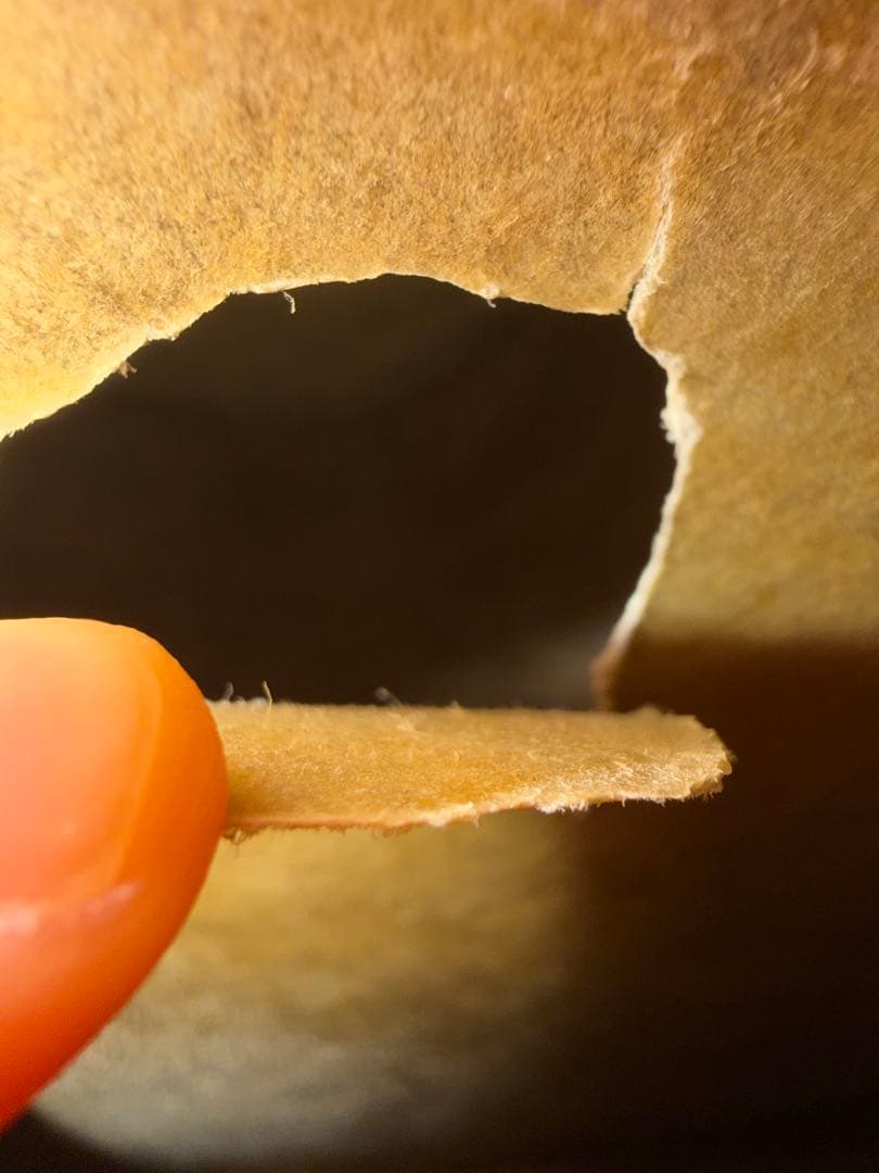 【銘板あり】平胴太鼓（宮太鼓） 岡田屋鳴物店　橙色 アンティーク