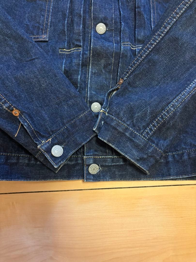 レ*ト様 赤タブ　濃紺美品TCBジーンズ50s サイズ38デニムジャケット